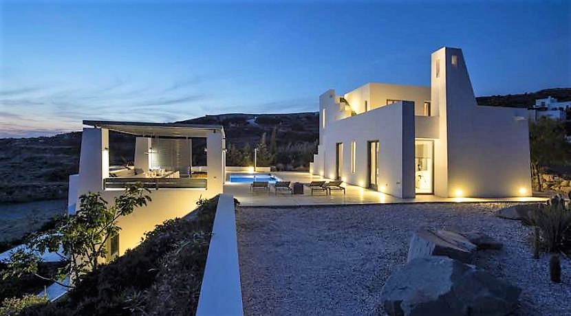 Paros - Propriété de rêve moderne et artistiquement conçue